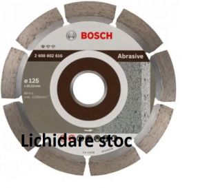 Disc diamantat  pentru materiale abrazive, 125x22.2x1.6 mm