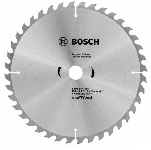 Bosch Panza fierastrau circular, lemn, 305x30x3.2 mm, 40 dinti ― Mall  BB