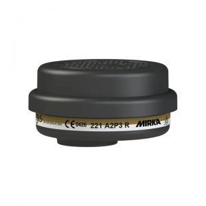 A2P3 R Filter for Mirka Half Mask, 8/Pack, BLS 200