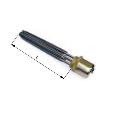 Rezistenta electrica Dublu U, 3X230V 1X400V, 2 1/2",7200W